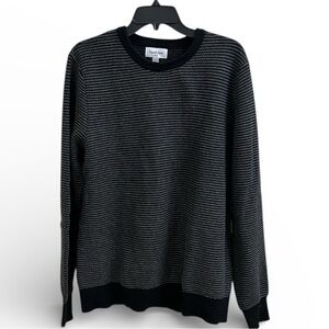 Goodfellow & Co Charcoal and Black Knit Sweater, size L